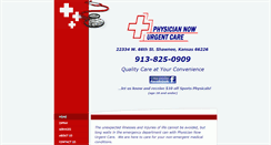 Desktop Screenshot of physiciannowonline.com